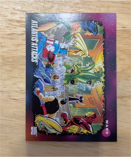 1992 Impel Marvel Universe Series 3 #191 Atlantis Attacks — front
