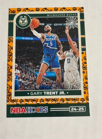 2024-25 Panini Haunted Hoops #27 Gary Trent Jr. — front
