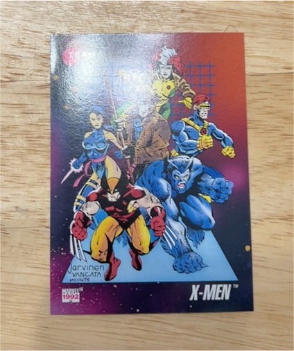 1992 Impel Marvel Universe Series 3 #182 X-Men Teams — front