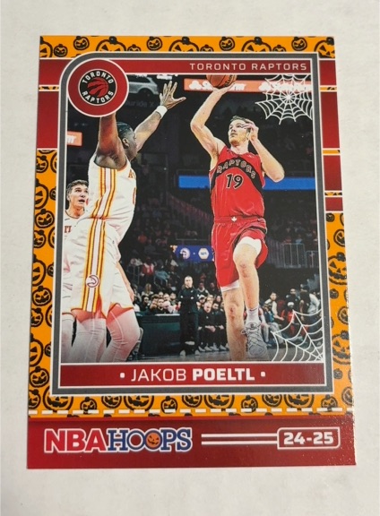 2024-25 Panini Haunted Hoops #69 Jakob Poeltl — front