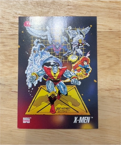1992 Impel Marvel Universe Series 3 #179 X-Men Teams — front