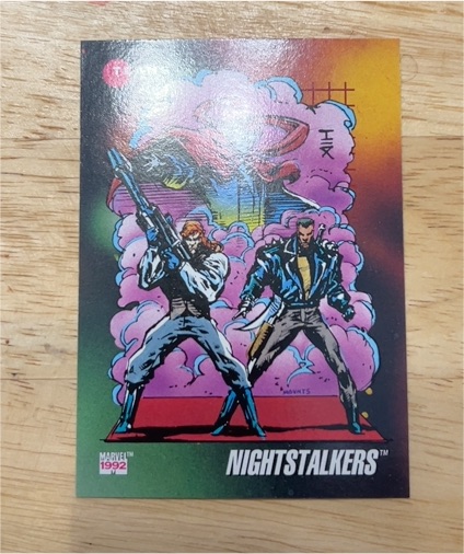 1992 Impel Marvel Universe Series 3 #177 Nightstalkers — front