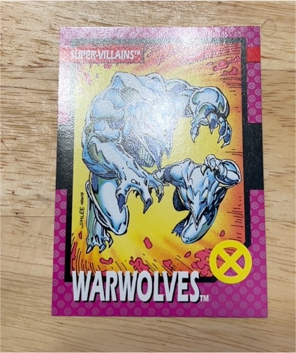 1992 Impel Marvel X-Men #59 Warwolves — front