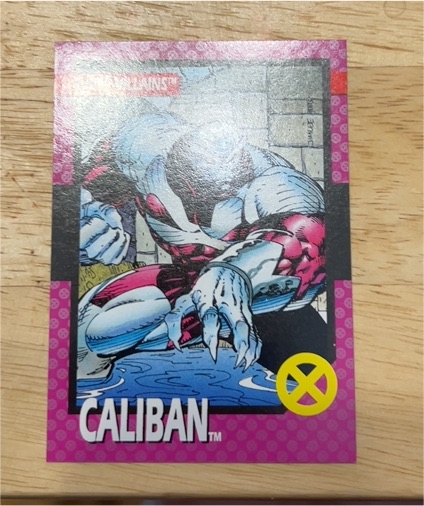 1992 Impel Marvel X-Men #54 Caliban — front