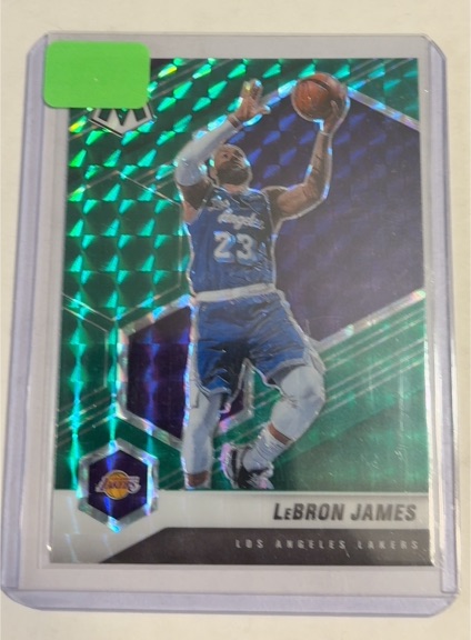 2020-21 Panini Mosaic #81 LeBron James — front