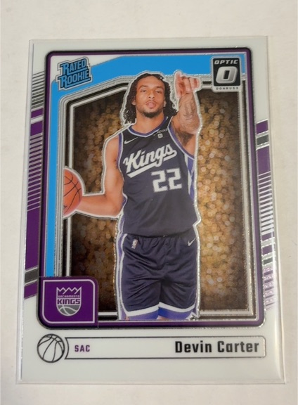 2024-25 Panini Donruss Optic #290 Devin Carter — front