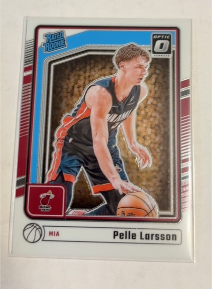 2024-25 Panini Donruss Optic #293 Pelle Larsson — front