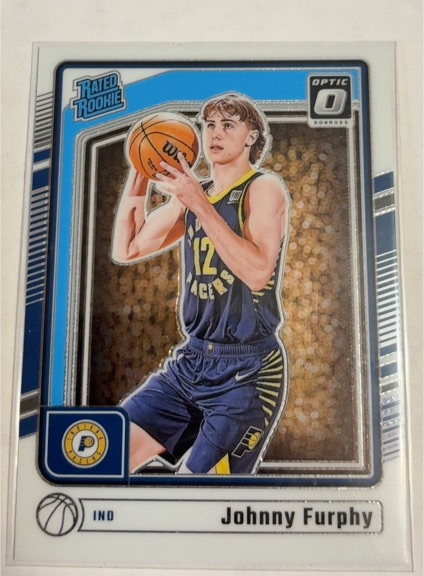 2024-25 Donruss Optic #261 Johnny Furphy — front