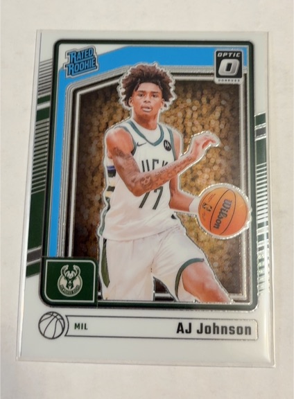 2024-25 Panini Donruss Optic #277 AJ Johnson — front