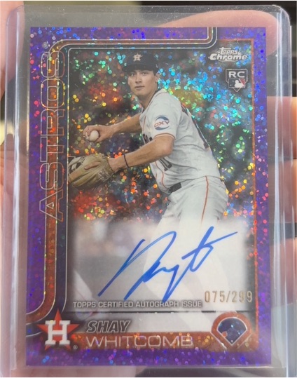 2025 Topps Chrome #RA-SW Shay Whitcomb — front