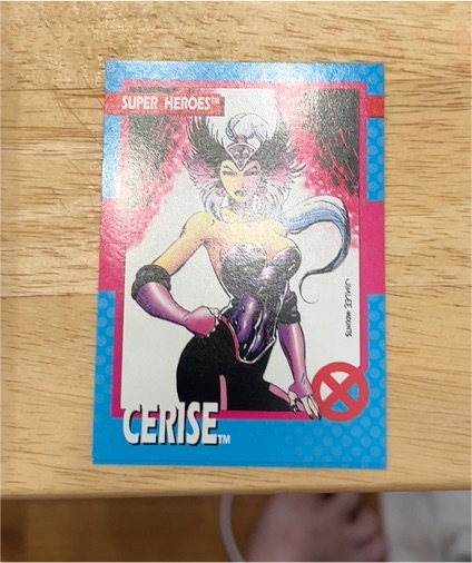 1992 Impel Marvel X-Men Series #40 Cerise — front