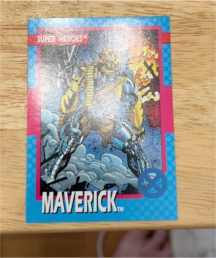 1992 Impel Marvel X-Men #39 Maverick — front