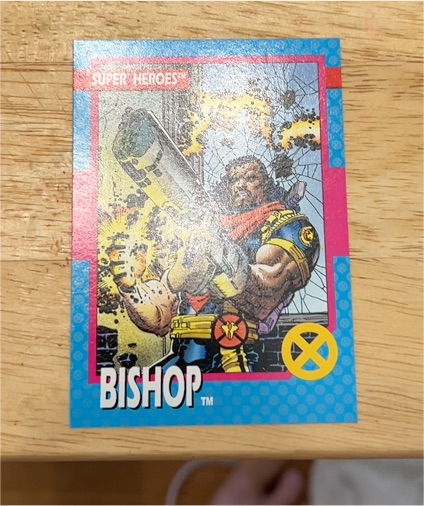 1992 Impel The Uncanny X-Men #38 Bishop — front