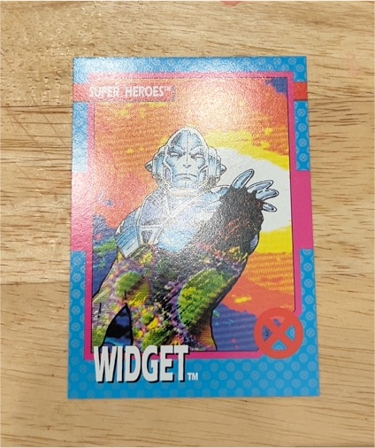 1992 Impel Marvel Super Heroes #37 Widget — front