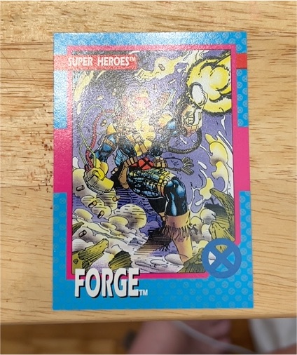 1992 Impel Marvel X-Men Series 1 #33 Forge — front