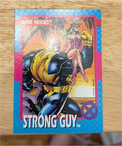 1992 Impel Marvel X-Men #31 Strong Guy — front
