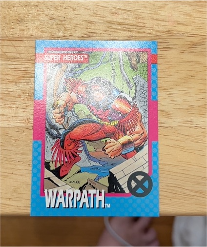 1992 Impel X-Men Series 1 #26 Warpath — front