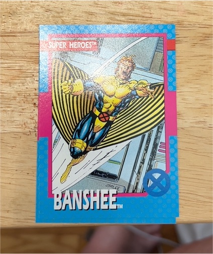 1992 Impel Marvel X-Men Series 1 #21 Banshee — front
