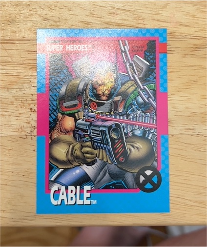 1992 Impel X-Men Series 1 #19 Cable — front