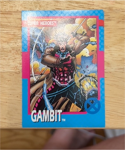 1992 Impel Marvel X-Men #18 Gambit — front