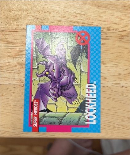 1992 Impel Marvel X-Men Series 1 #10 Lockheed — front