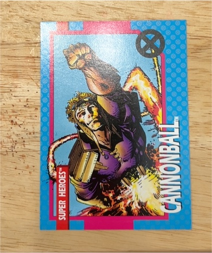 1992 Impel X-Men #7 Cannonball — front