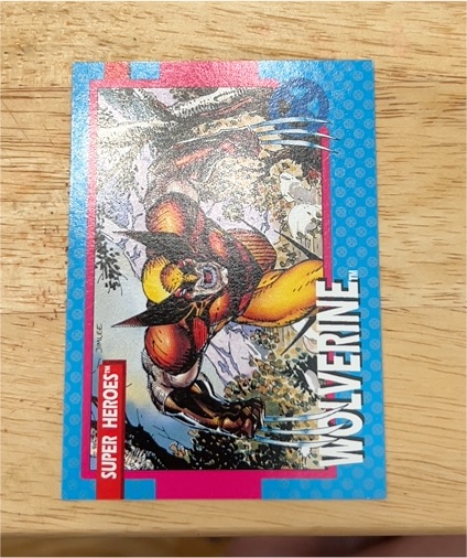 1992 Impel X-Men Series 1 #2 Wolverine — front