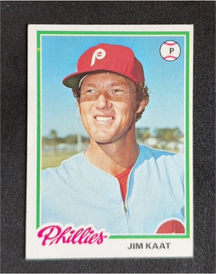 1978 Topps #715 Jim Kaat — front