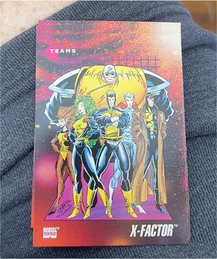 1992 Impel Marvel Universe Series 3 #173 X-Factor — front