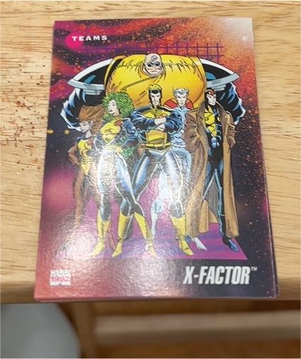 1992 Impel Marvel Universe Series 3 #173 X-Factor — front