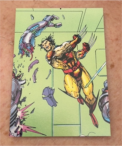 1992 Impel Marvel X-Men #95 Wolverine — front