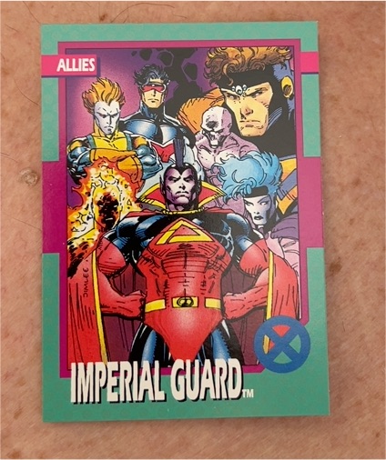 1992 Impel Marvel X-Men #87 Imperial Guard — front