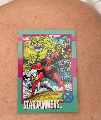 1992 Impel Marvel X-Men Series 1 #86 Starjammers — front