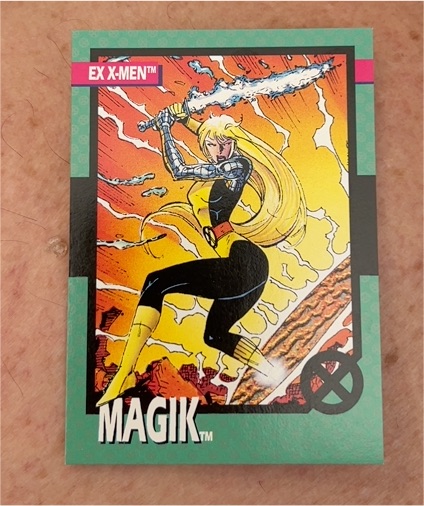 1992 Impel Marvel X-Men #84 Magik — front