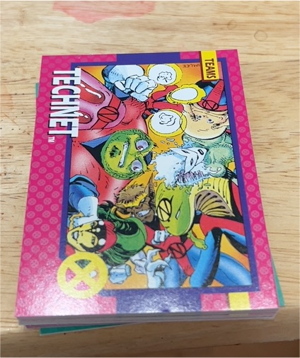 1992 Impel Marvel X-Men Series 1 #80 Technet — front
