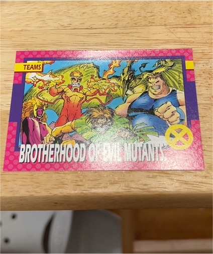 1992 Marvel Impel X-Men Series 1 #78 Brotherhood of Evil Mutants — front