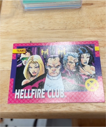 1992 Impel X-Men Series 1 #76 Hellfire Club — front