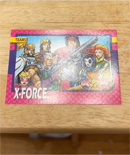 1992 Impel Marvel X-Men Series 1 #74 X-Force — front