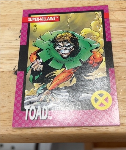 1992 Impel X-Men Series 1 #65 Toad — front