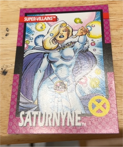 1992 Impel Marvel X-Men Series 1 #64 Saturnyne — front