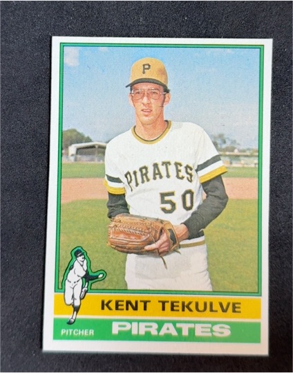 1976 Topps #112 Kent Tekulve — front
