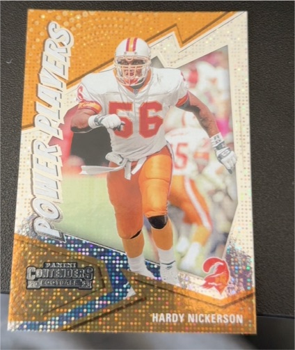 2023 Panini Contenders Power Players #8 Hardy Nickerson — front