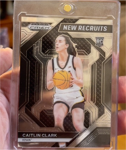 2024 Panini Prizm Draft Picks #14 Caitlin Clark New Recruits — front