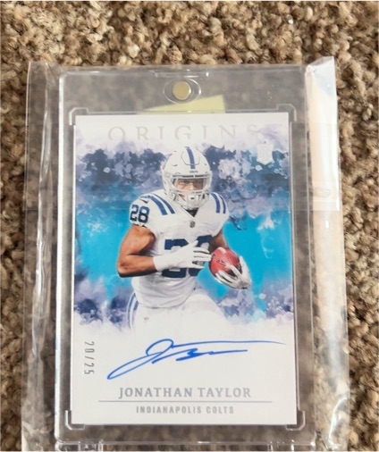 2024 Panini Origins #70 Jonathan Taylor — front