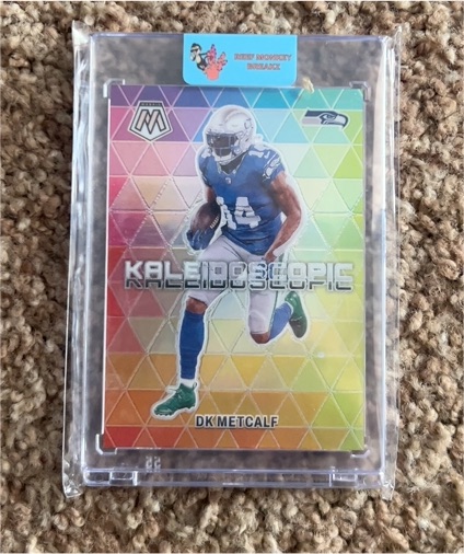 2024 Panini Mosaic Kaleidoscopic Prizm #4 DK Metcalf — front