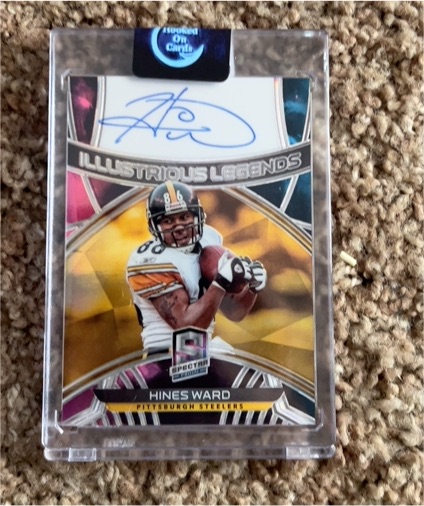 2023 Panini Spectra Illustrious Legends Hines Ward — front