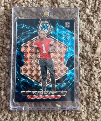 2024 Panini Mosaic #328 Xavier Worthy — front