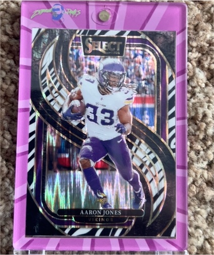 2024 Panini Select Premier Level #102 Aaron Jones — front