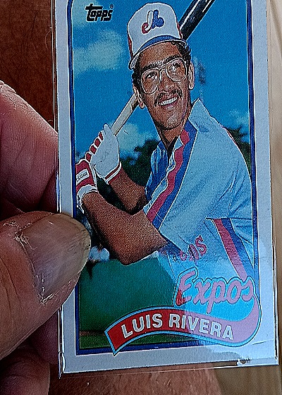1989 Topps #431 Luis Rivera — front