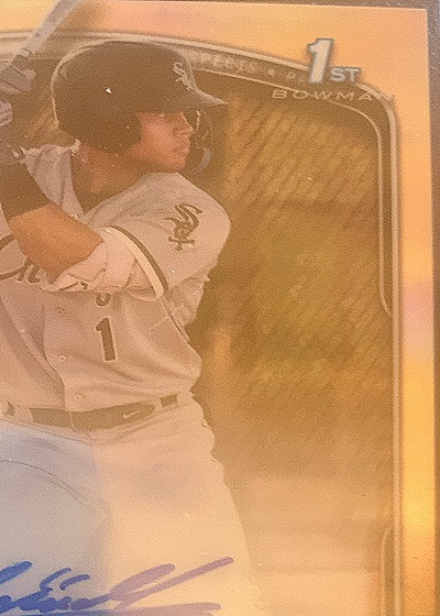 2025 Bowman 1st Bowman #1 Chicago White Sox Player — front